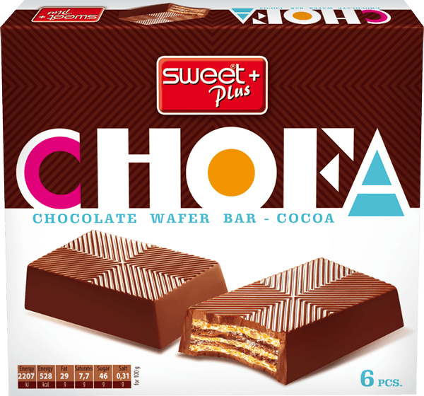 Sweet Plus Chofa Waffle Bar Chocolate